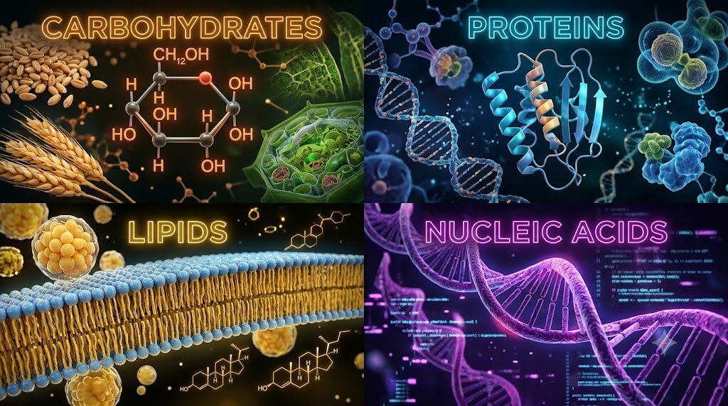 Biomolecules: Types, Structure, and Biological Functions | Comprehensive Guide