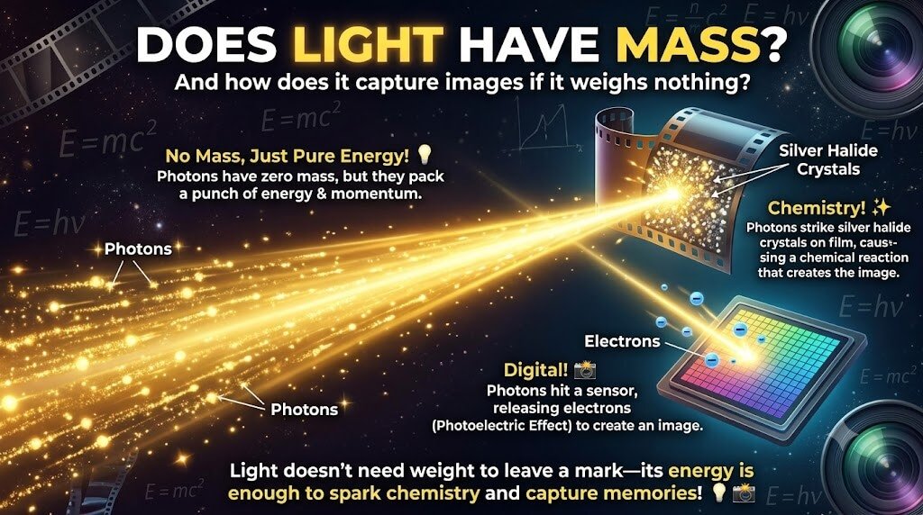 Does Light Have Mass? How Weightless Light Exposes Film Explained